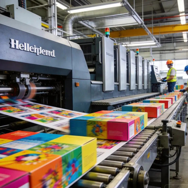 Bincai ISO 9001, FSC, and ISO 15378 Certified Paper Box Factory