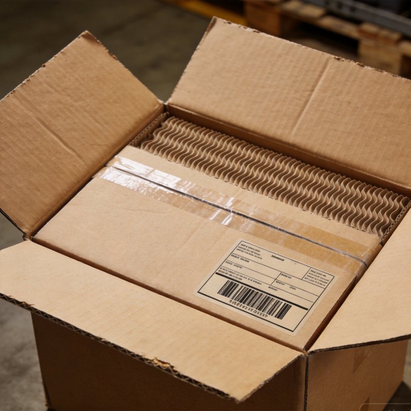 Corrugated food shipping box