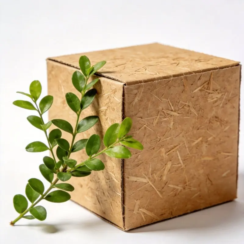 Kraft Paper Drawer Box with Rope Handle Eco-Friendly Gift Packaging