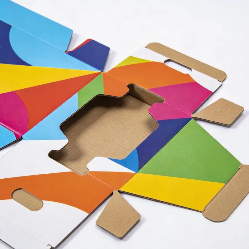 Straight Tuck End Folding Carton with Gold Foil Border and Debossing for Luxury Apparel